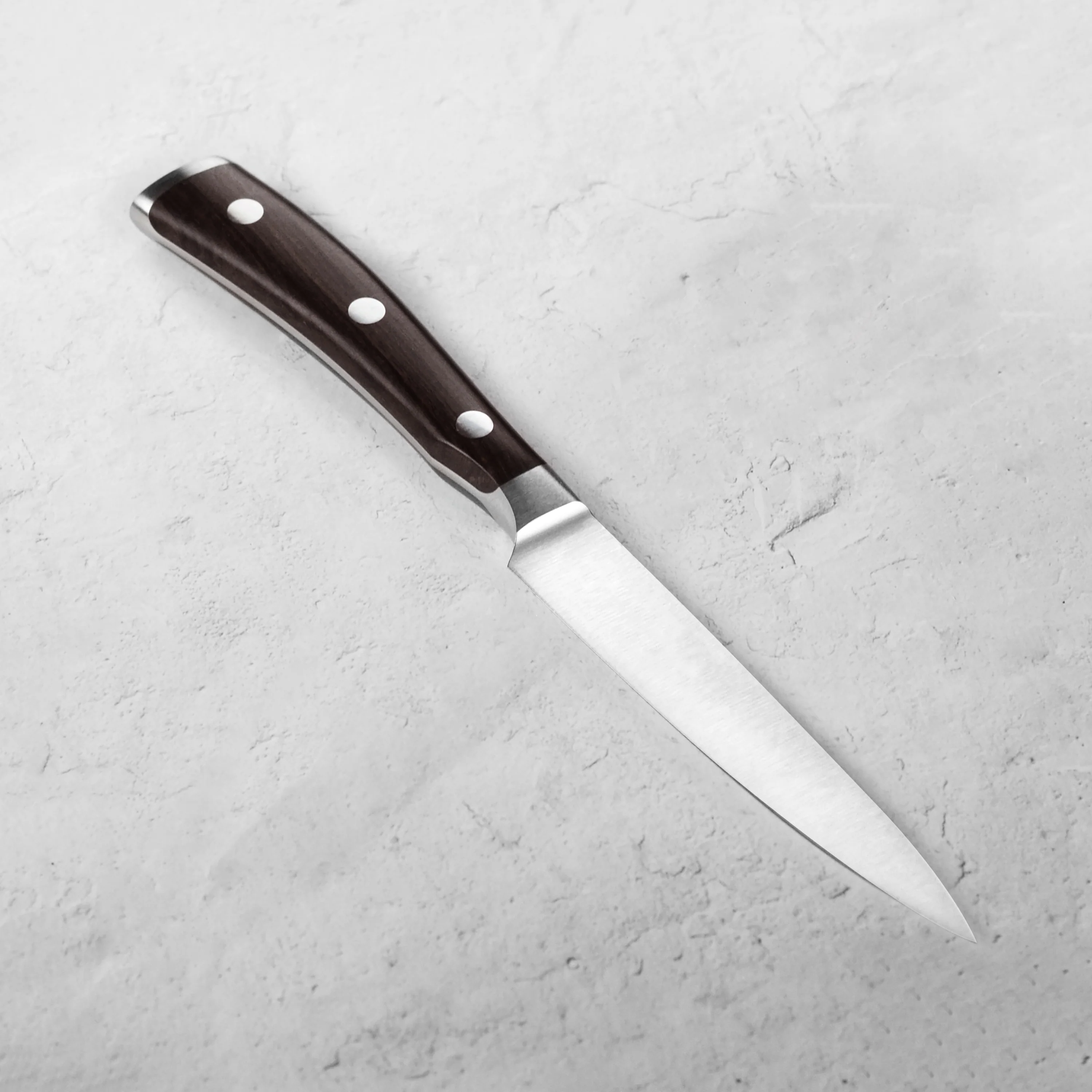 Wusthof Ikon Blackwood 4.5" Utility Knife - Image 6