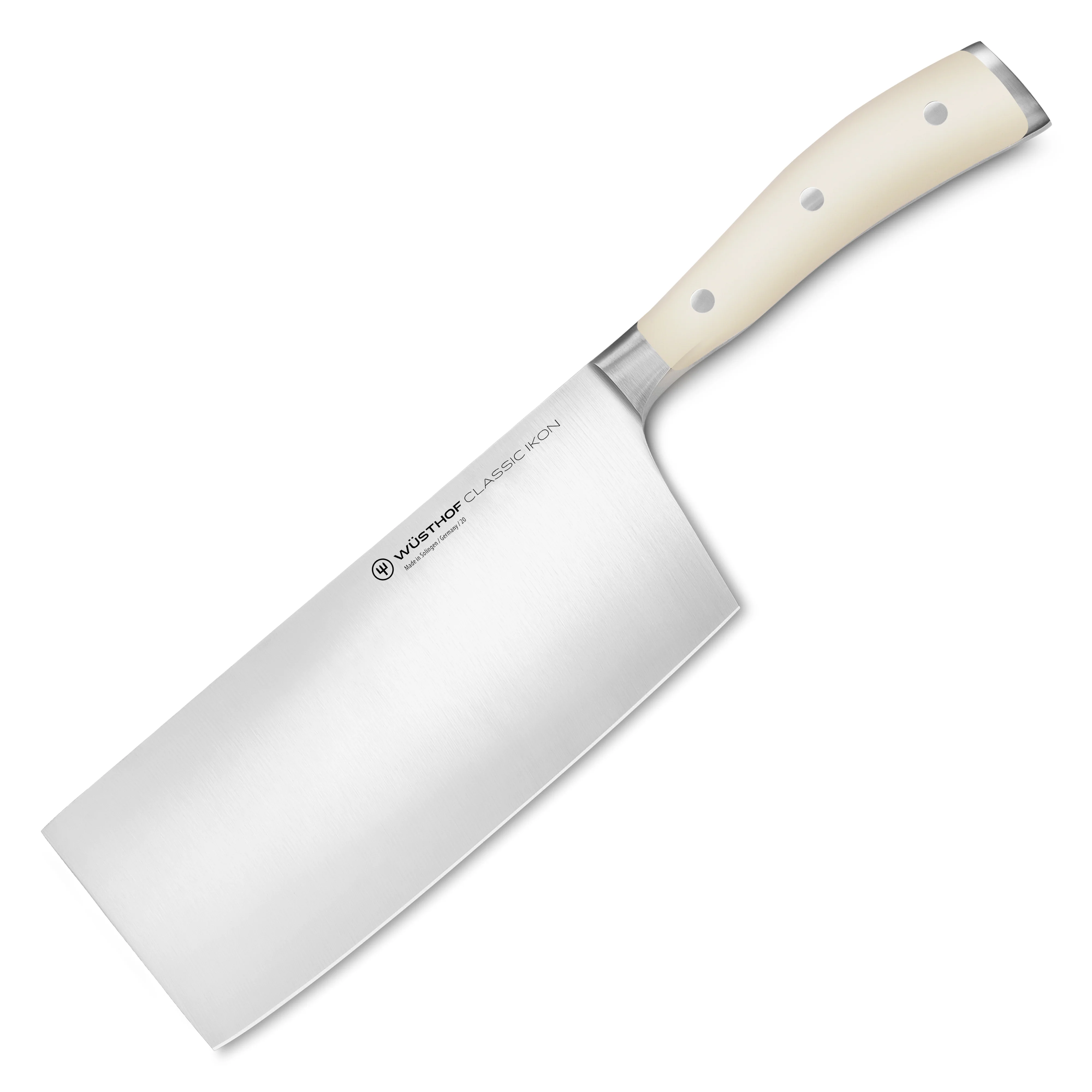 Wusthof Classic Ikon Creme 7" Chinese Chef's Knife - Image 4
