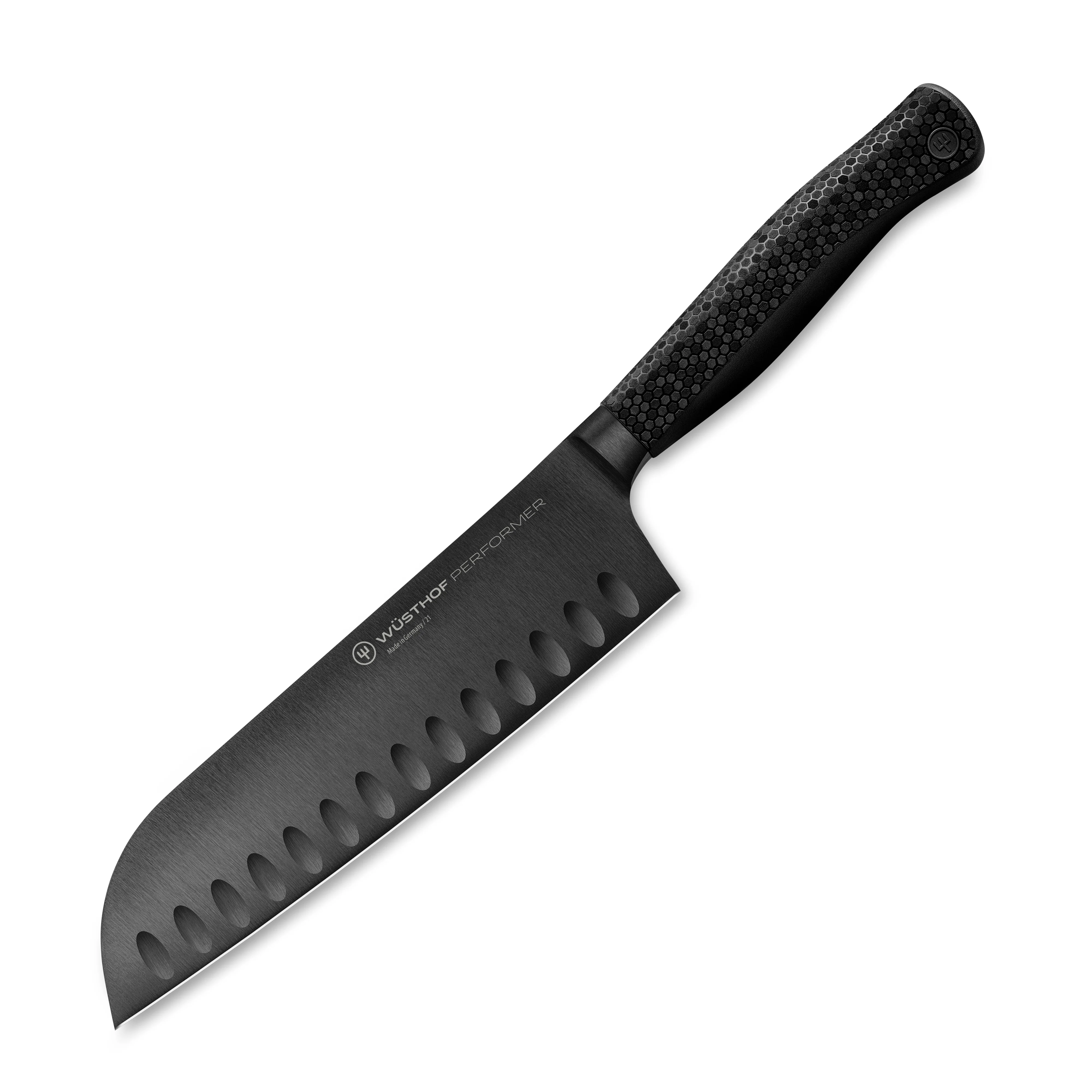 Wusthof Performer 7" Hollow Edge Santoku Knife - Image 4