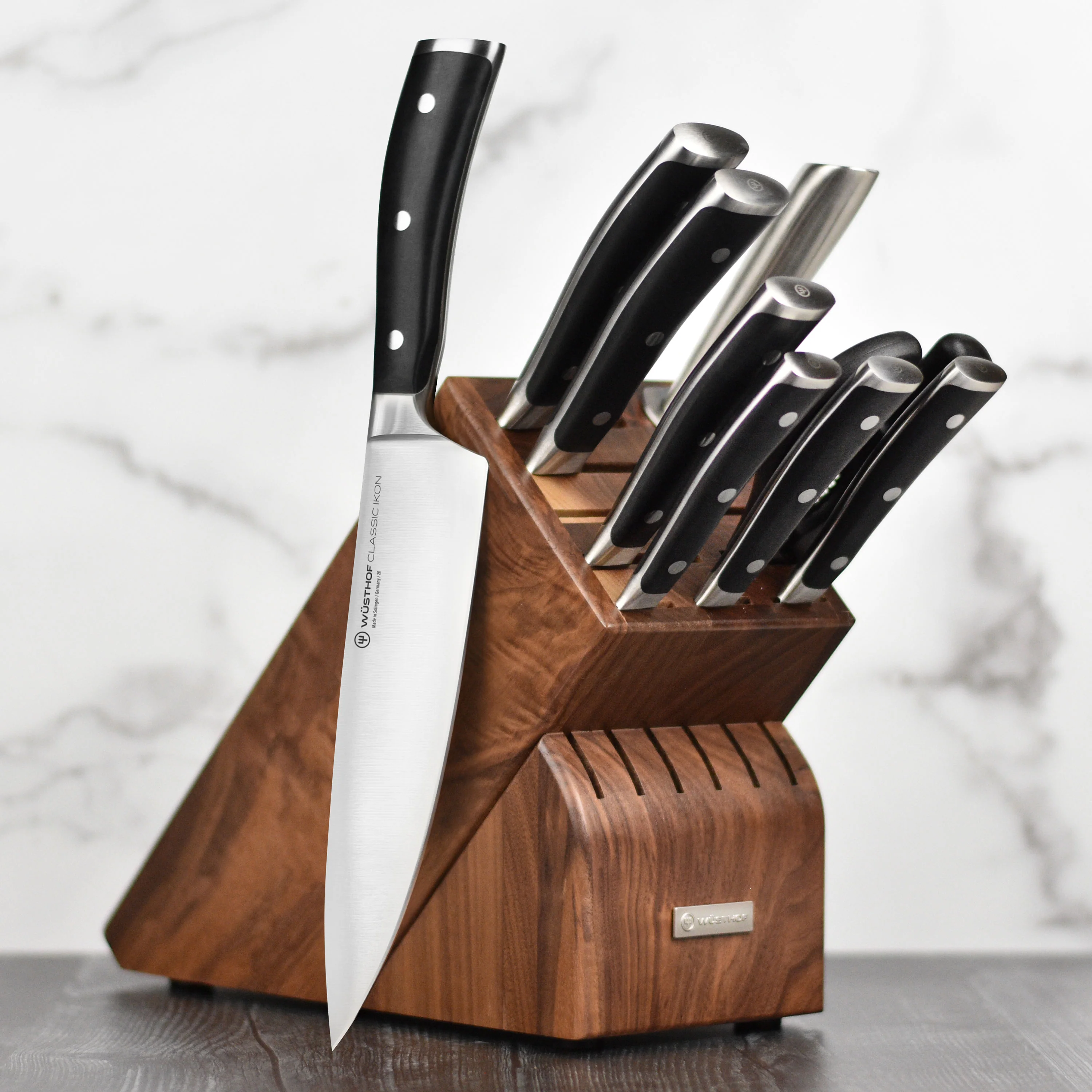 Wusthof 17 Slot Walnut Knife Block - Image 7