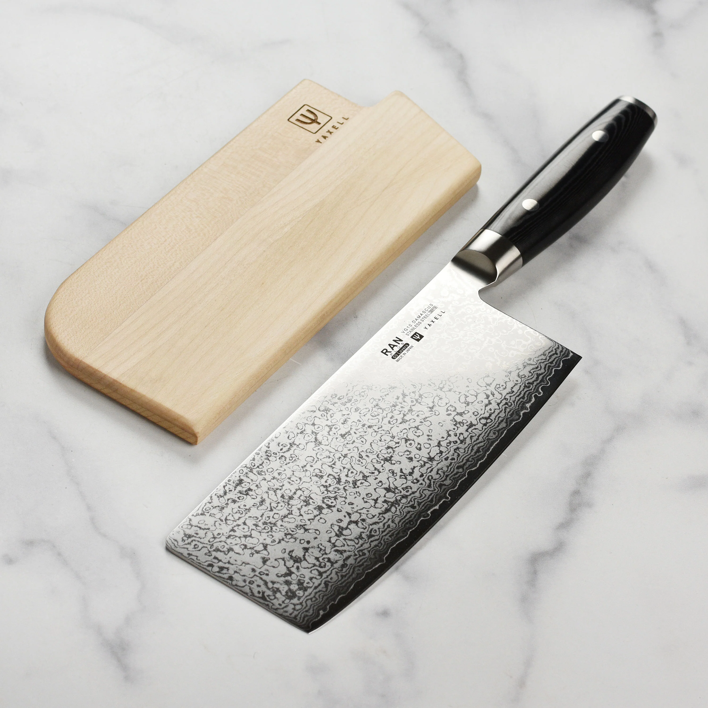 Yaxell Magnetic Wooden Sheath for 7" Chinese Chef's Knife - Image 7
