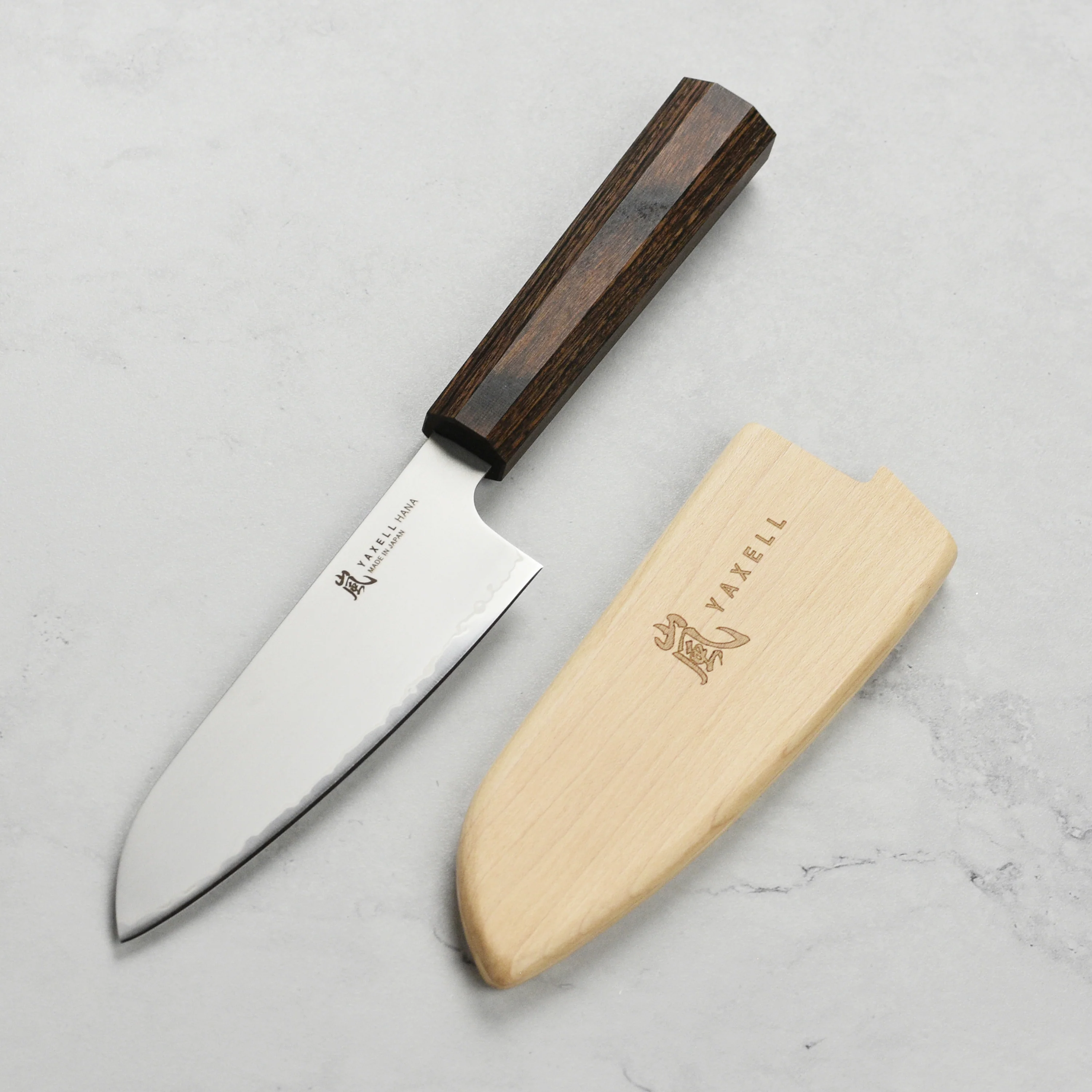 Yaxell Magnetic Wooden Sheath for 4.75" Santoku Knife - Image 5