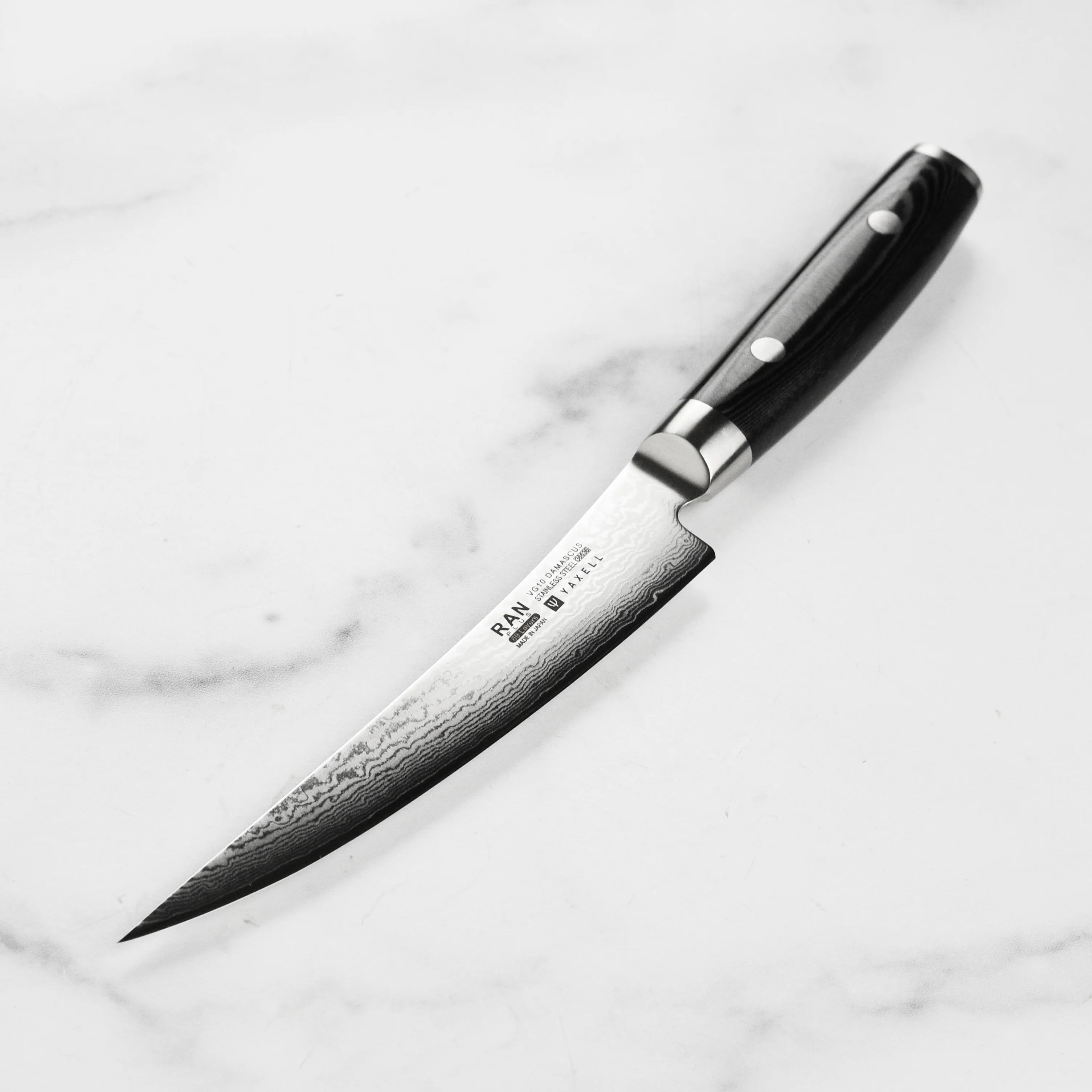 Yaxell Ran Plus 6" Curved Boning Knife - Image 6