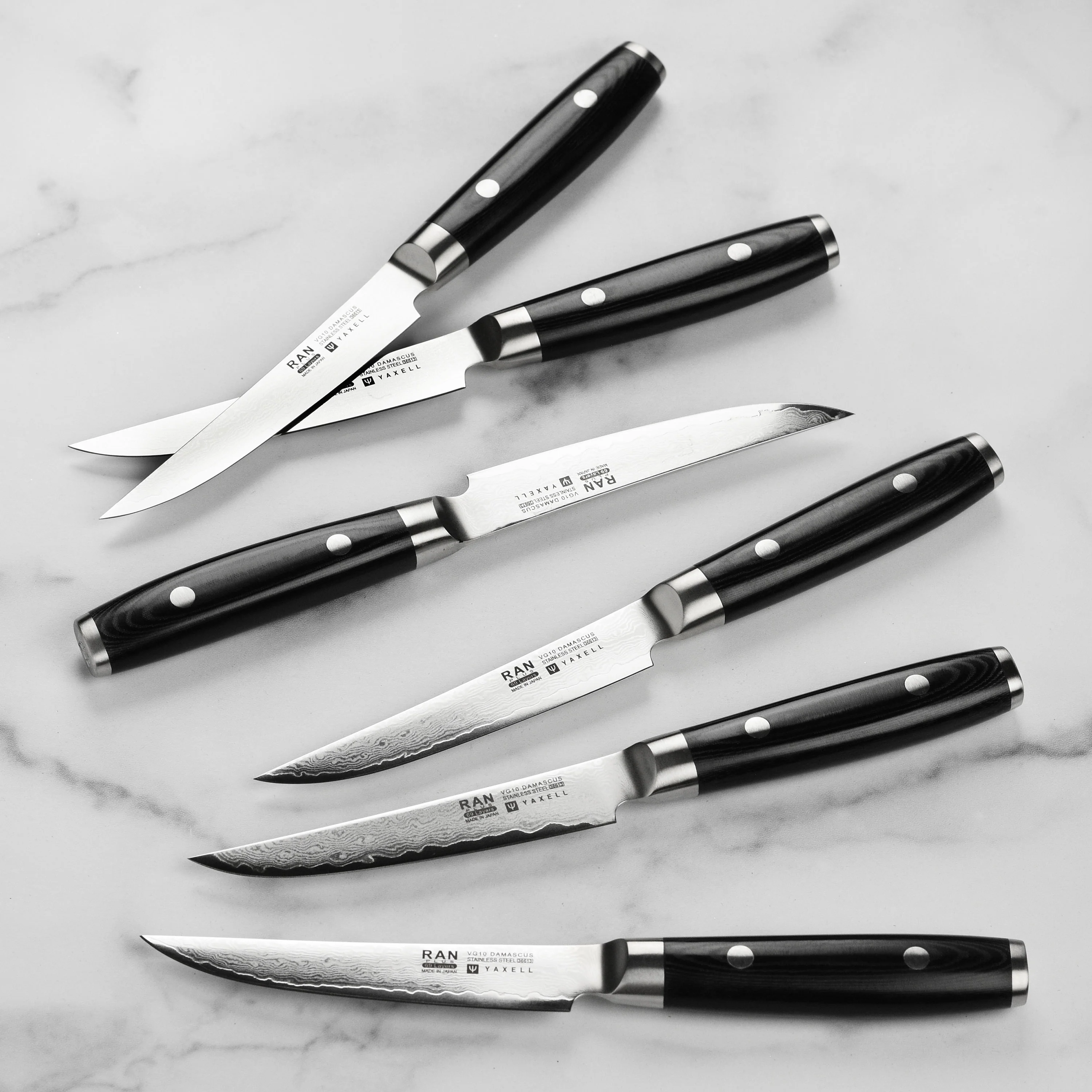 Yaxell Ran Plus 6 Piece Steak Knife Set - Image 3