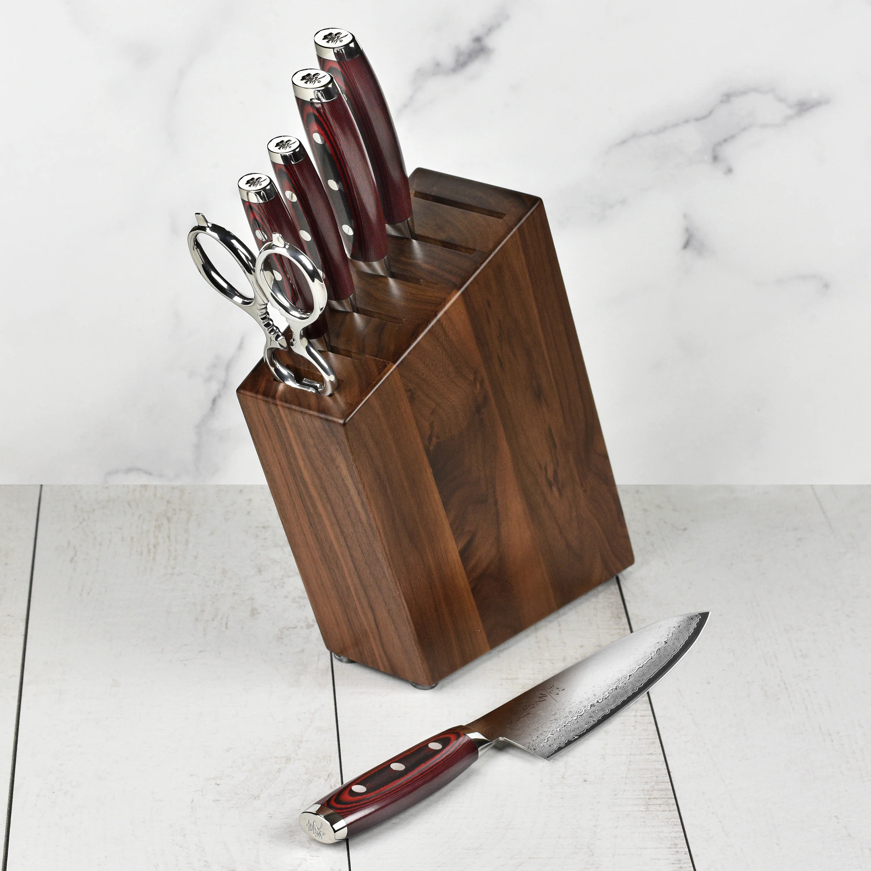 Yaxell Super Gou SG2 7 Piece Knife Block Set - Image 7