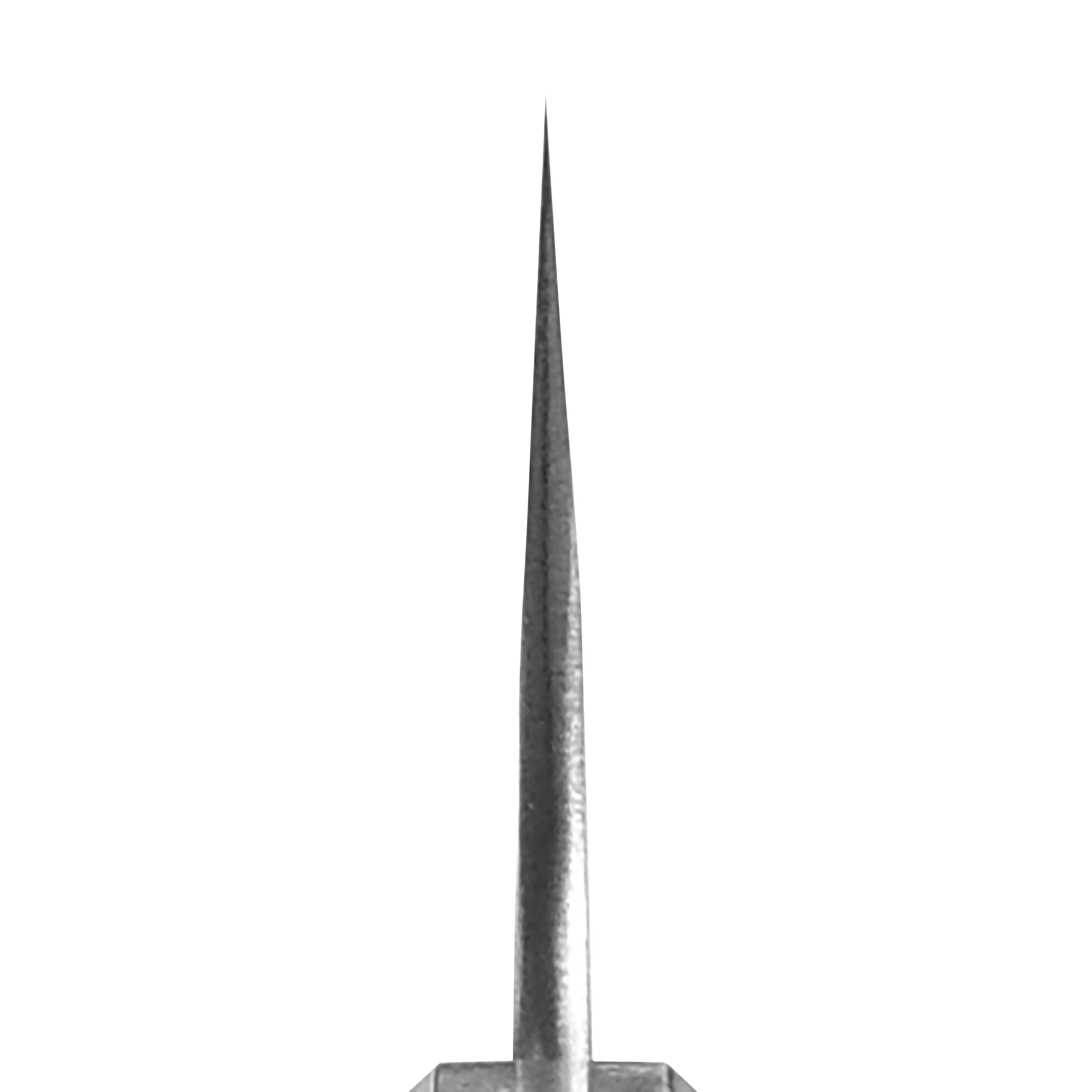 Yoshikane SKD Nashiji Stainless Clad 9.4" Kiritsuke, Stabilized Birch - Image 5