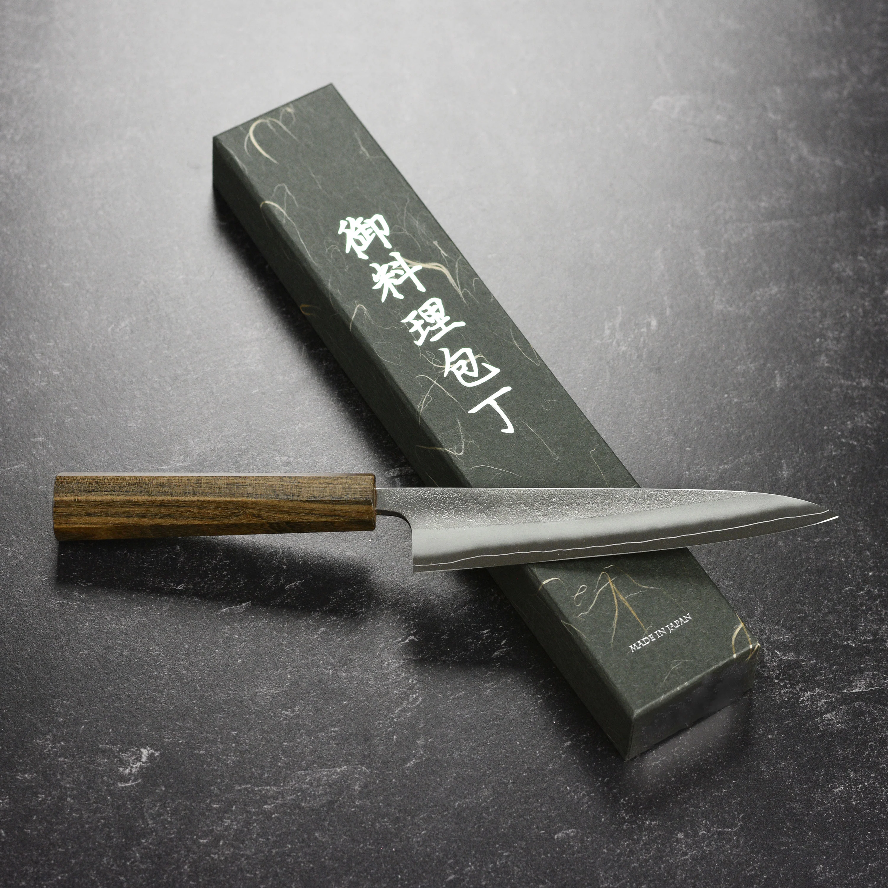 Yoshikane SKD Nashiji Stainless Clad 5.9" Petty - Image 6