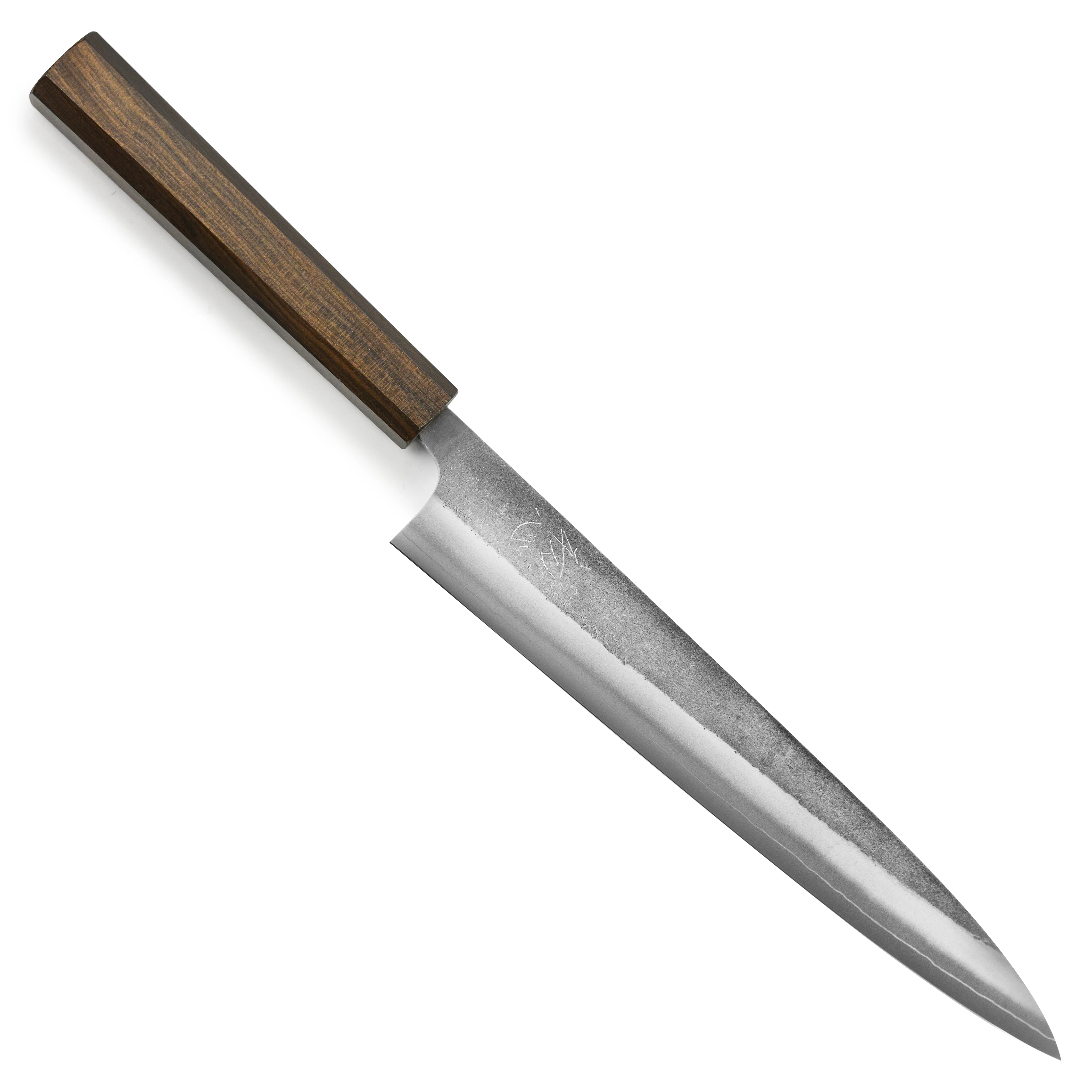 Yoshikane SKD Nashiji Stainless Clad 9.4" Sujihiki - Image 7