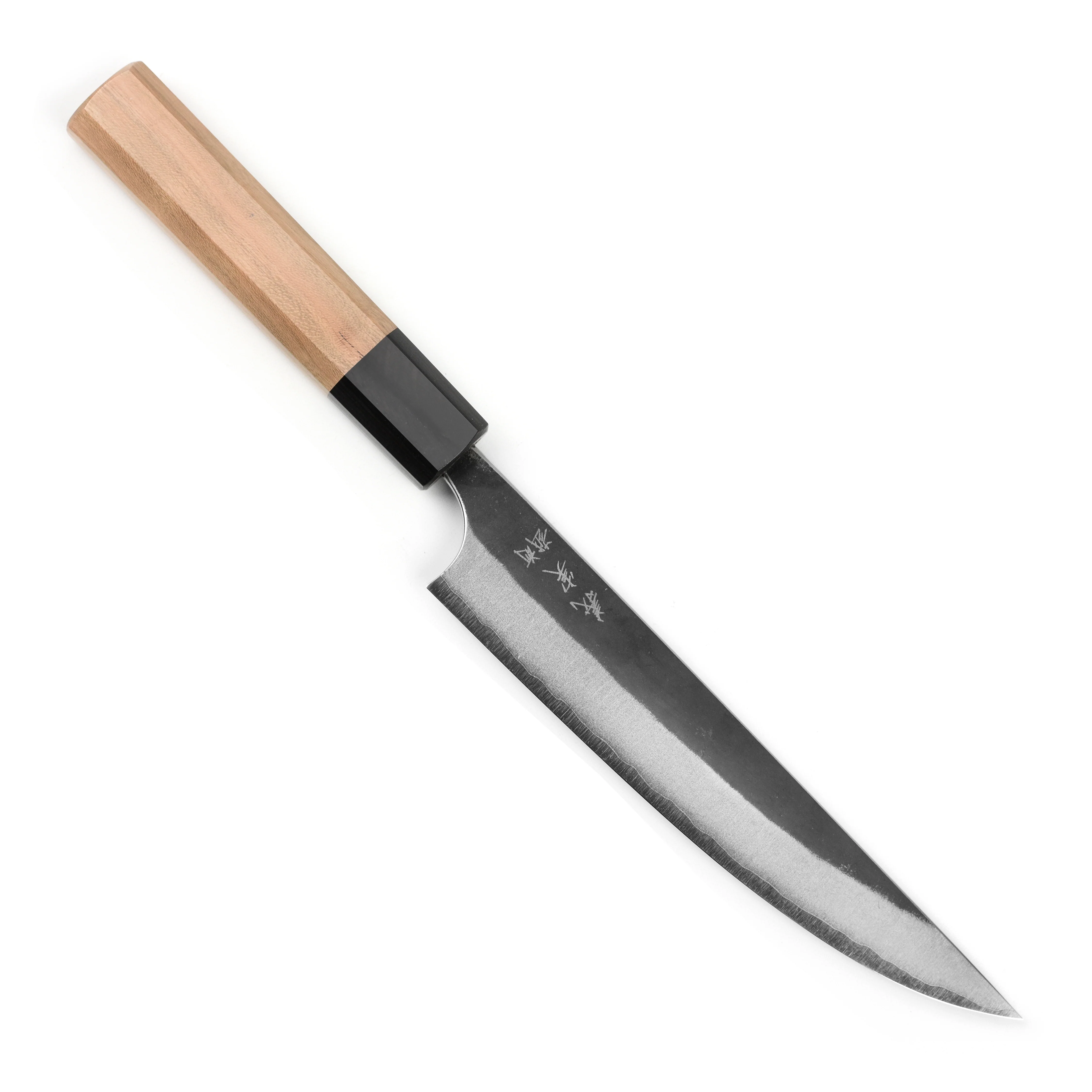 Yoshimi Kato Aogami Super Kurouchi Stainless Clad 6.3" Butcher's Knife - Image 7