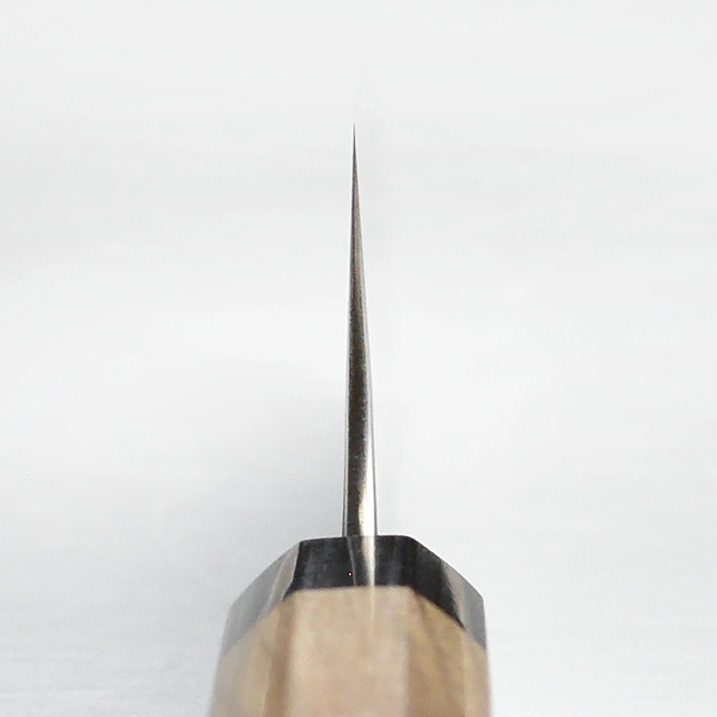 Yoshimi Kato Aogami Super Nashiji Stainless Clad 6.7" Bunka - Image 9