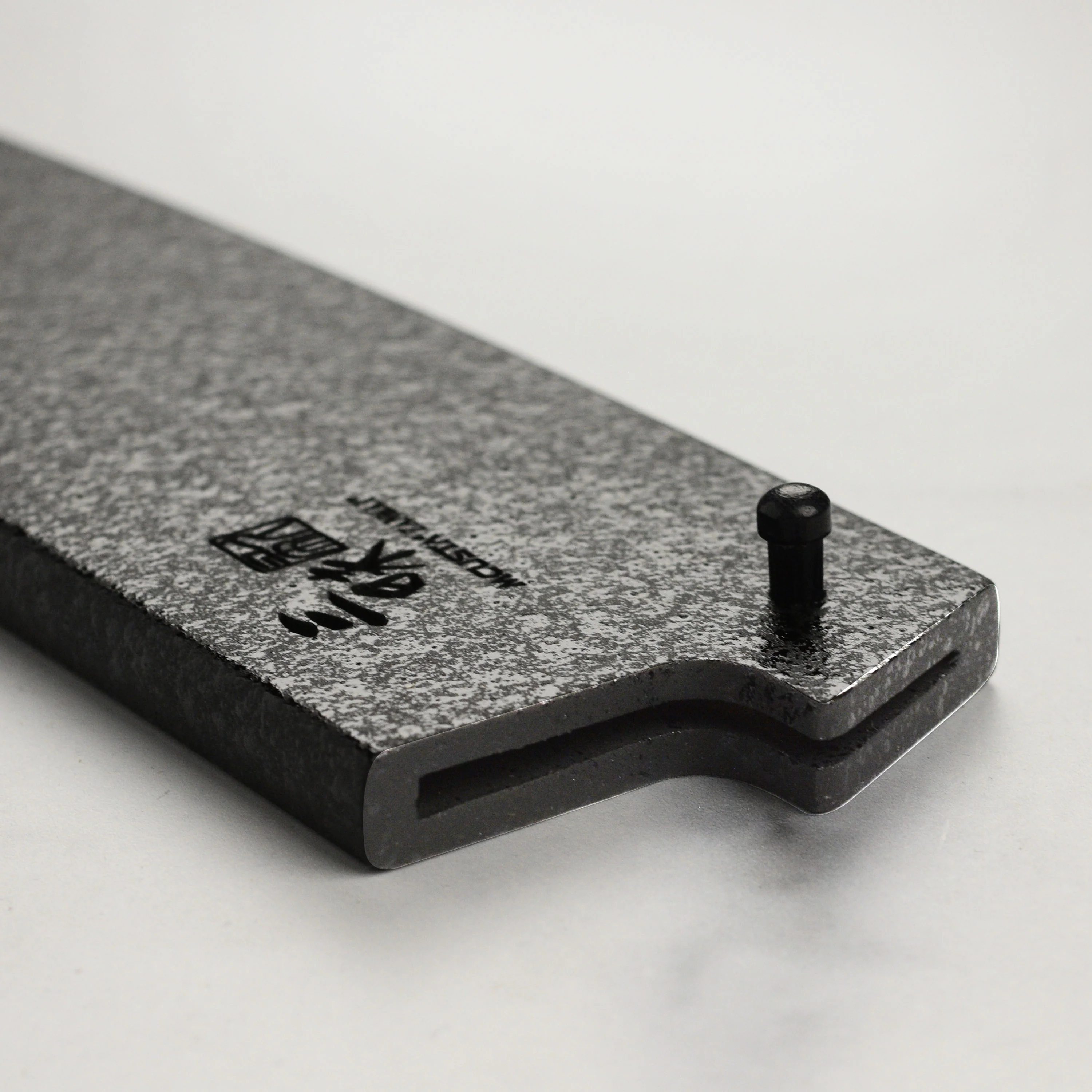 Zanmai Black Lacquer Saya for 7" Santoku - Image 3