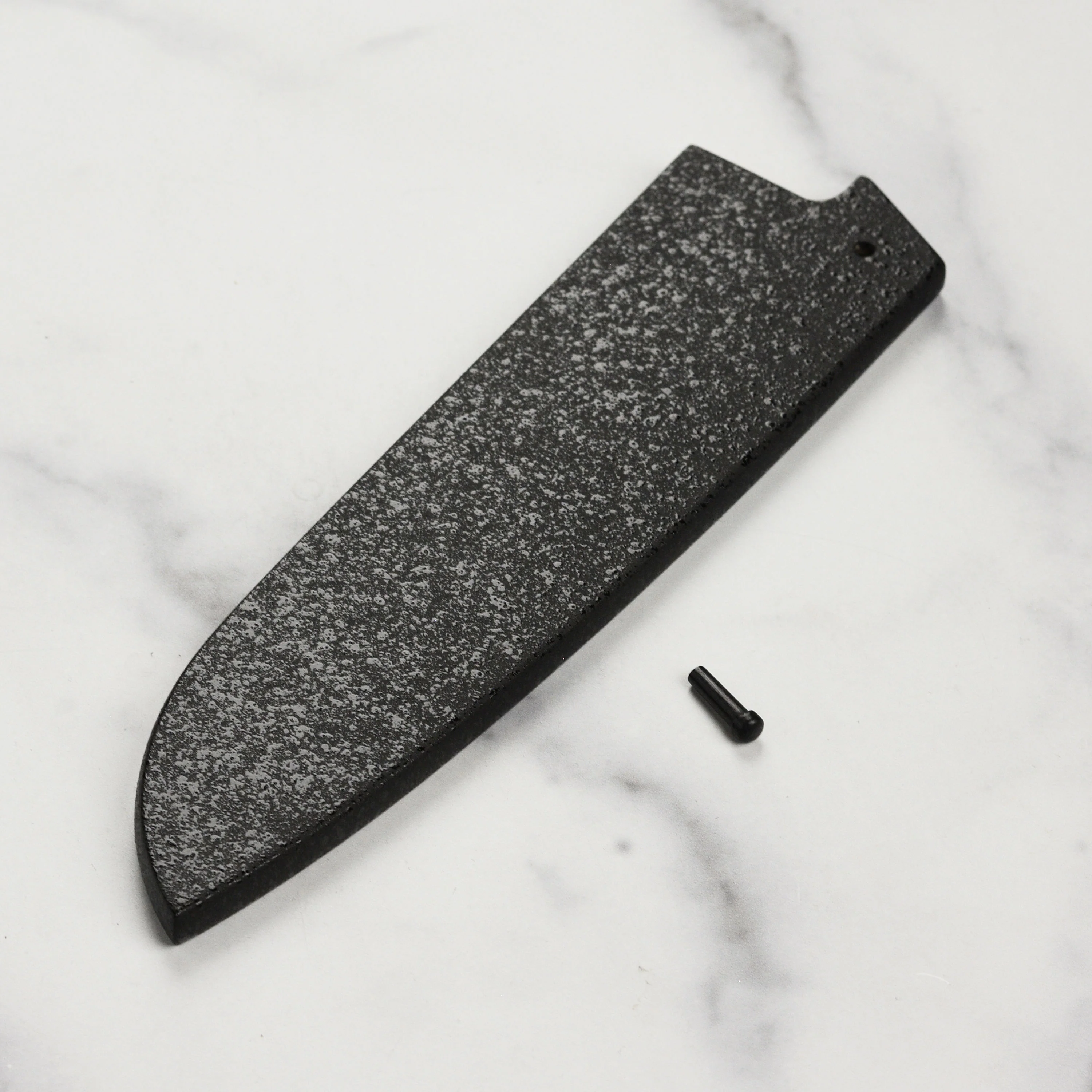 Zanmai Black Lacquer Saya for 7" Santoku - Image 6