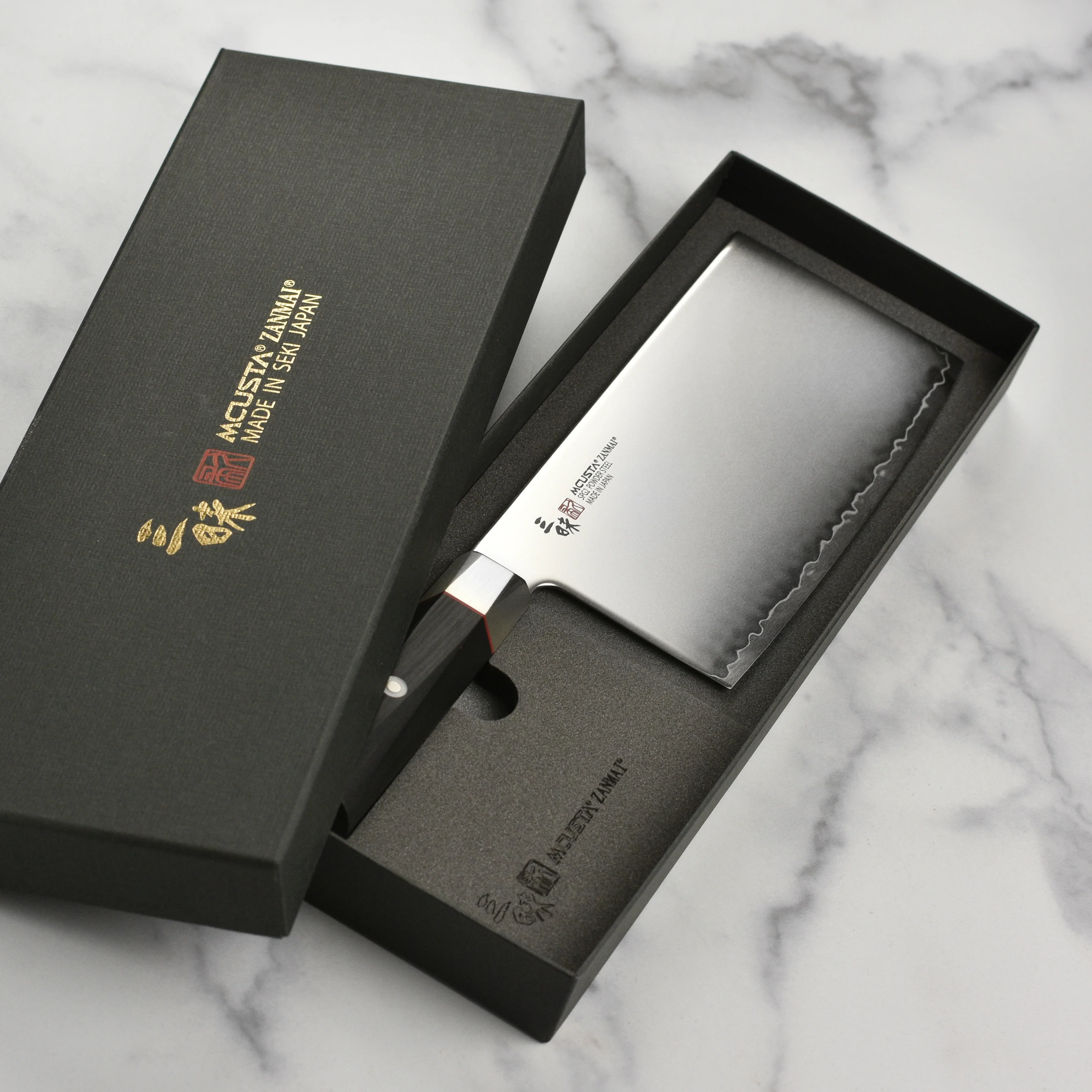 Zanmai SG2 7" Chinese Chef's Knife - Image 6