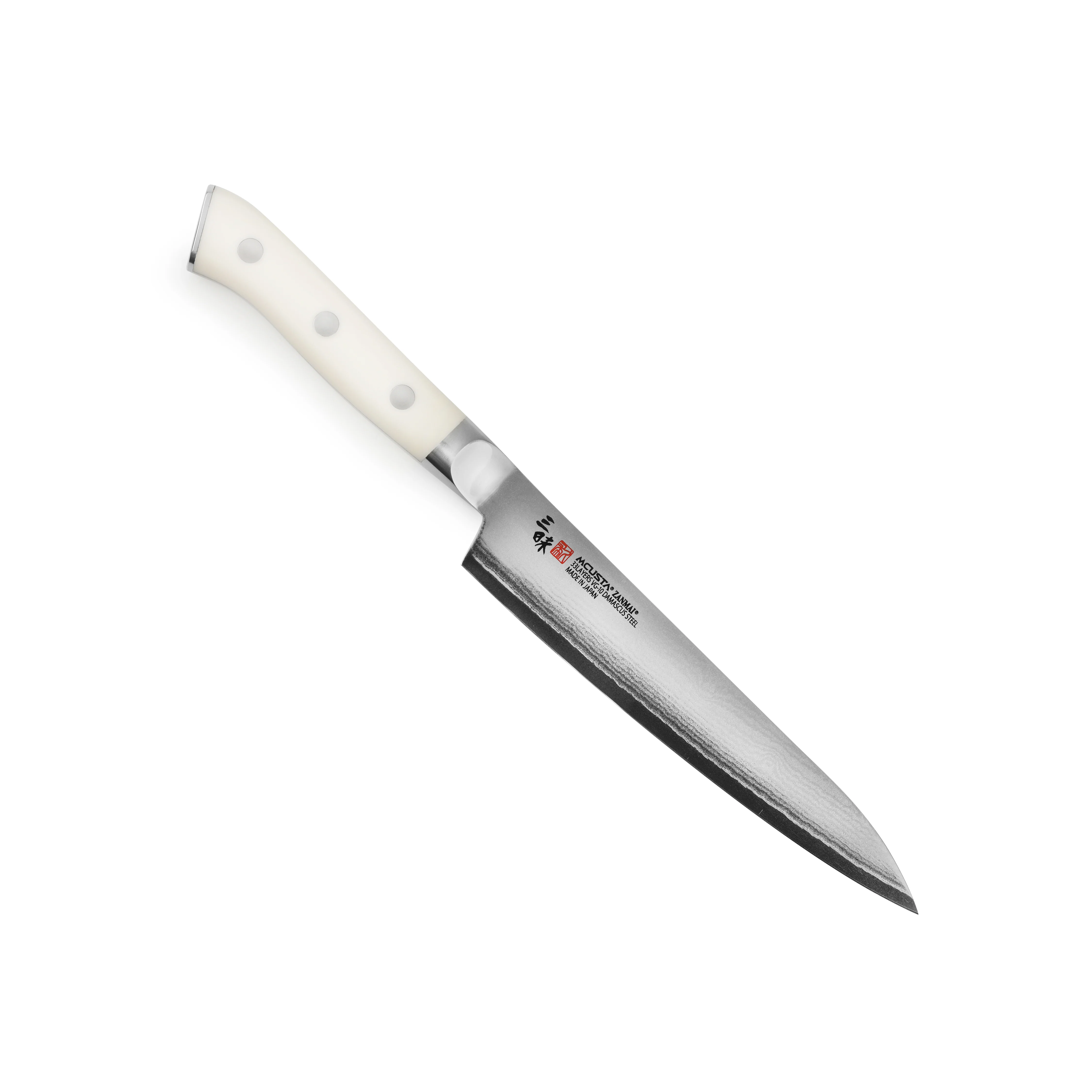 Zanmai Classic Damascus Corian 5.9" Petty - Image 4