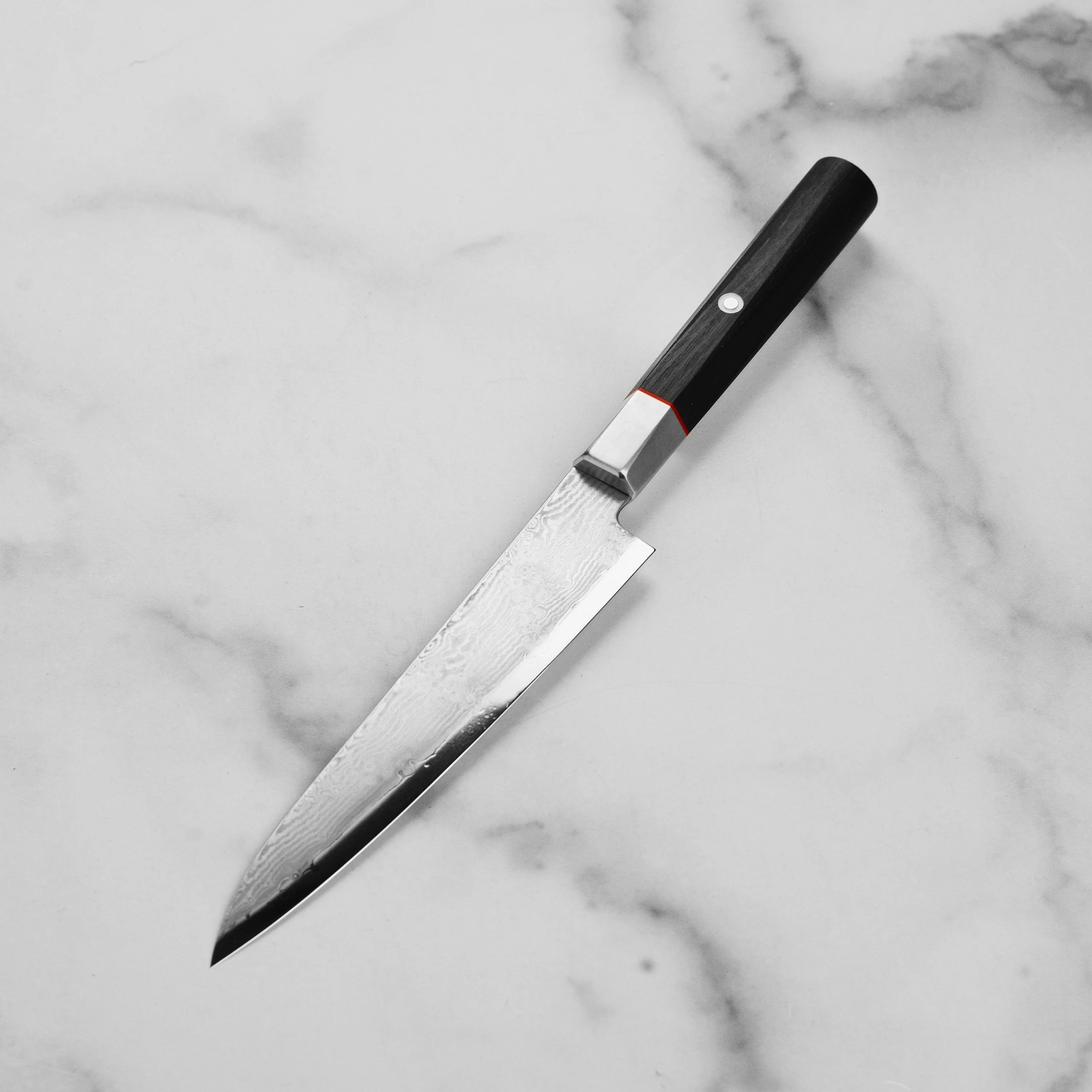 Zanmai Hybrid Damascus Splash 5.9" Petty - Image 5