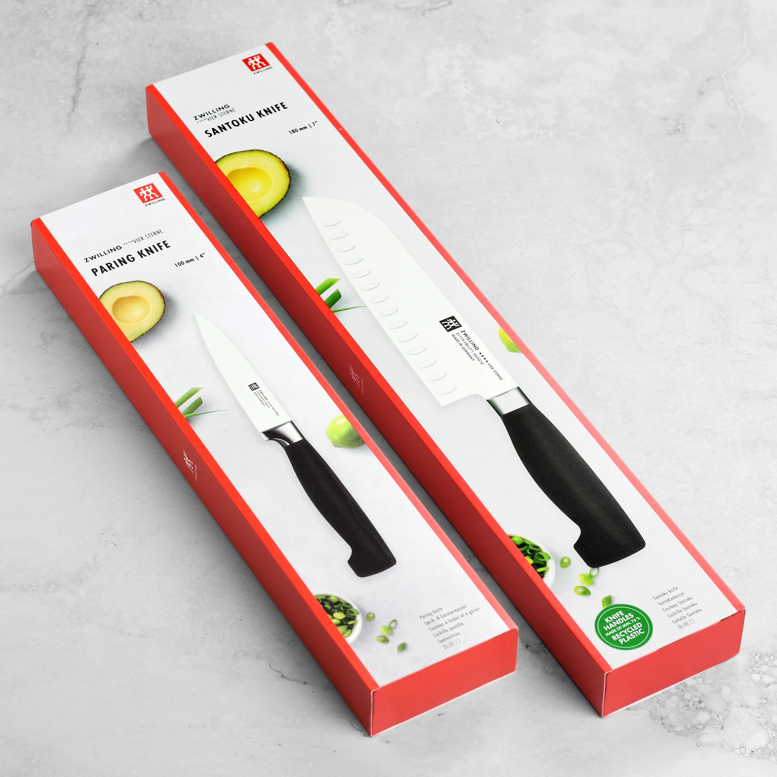Zwilling Four Star Santoku & Paring Knife Set - Image 4