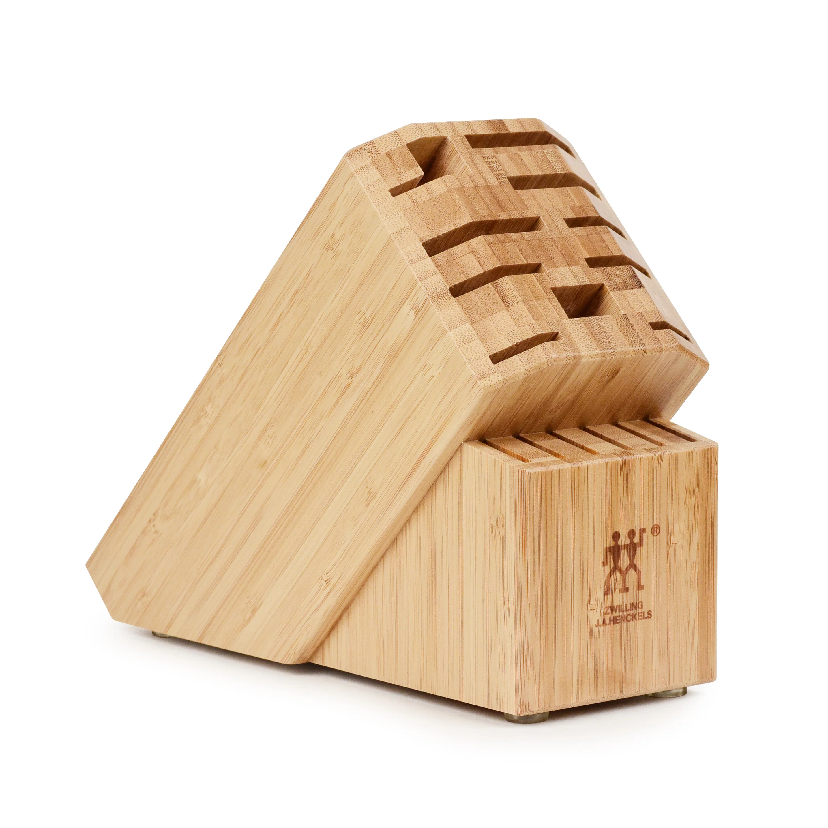 Zwilling Pro 16 Slot Bamboo Knife Block - Image 4
