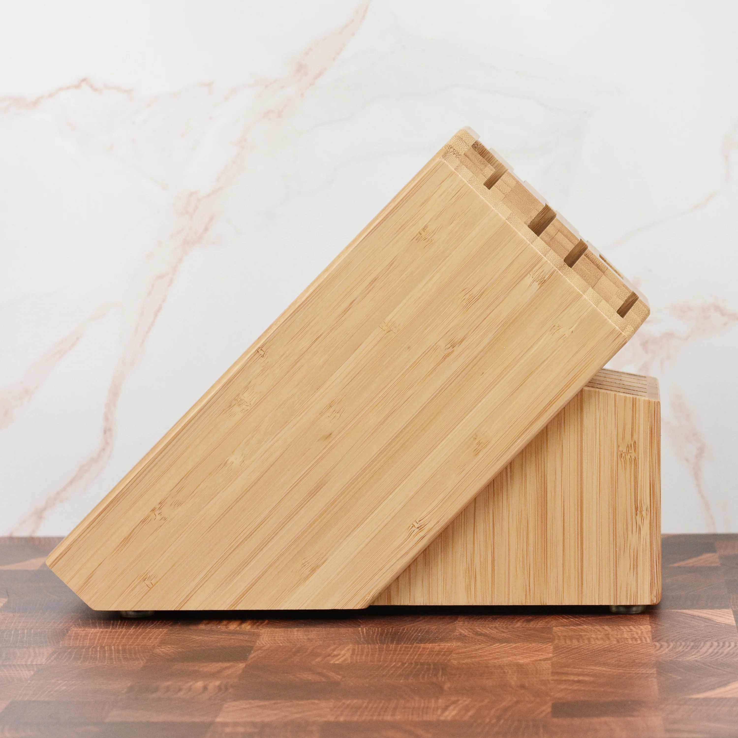 Zwilling Pro 16 Slot Bamboo Knife Block - Image 6