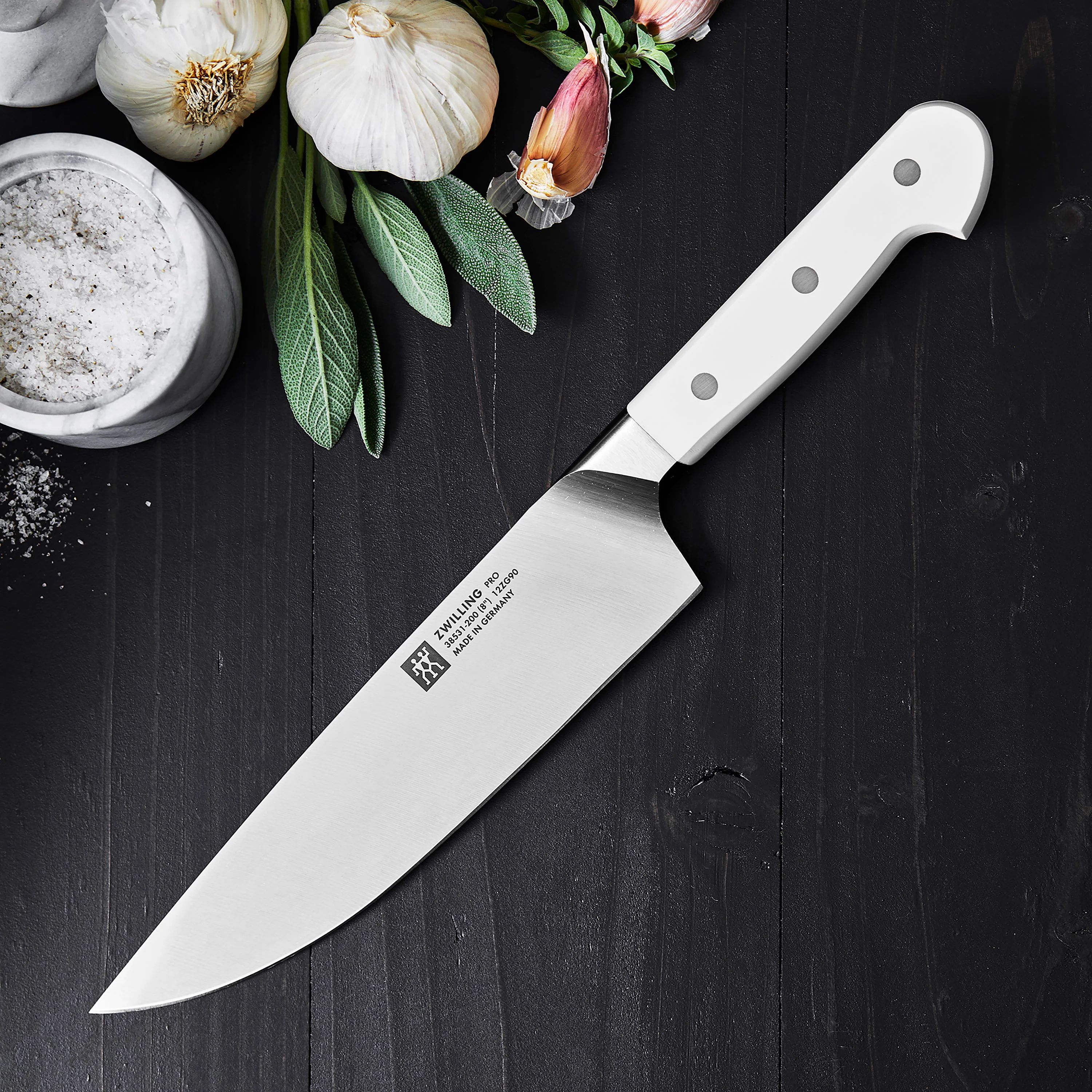 Zwilling Pro Le Blanc 8" Chef's Knife - Image 5