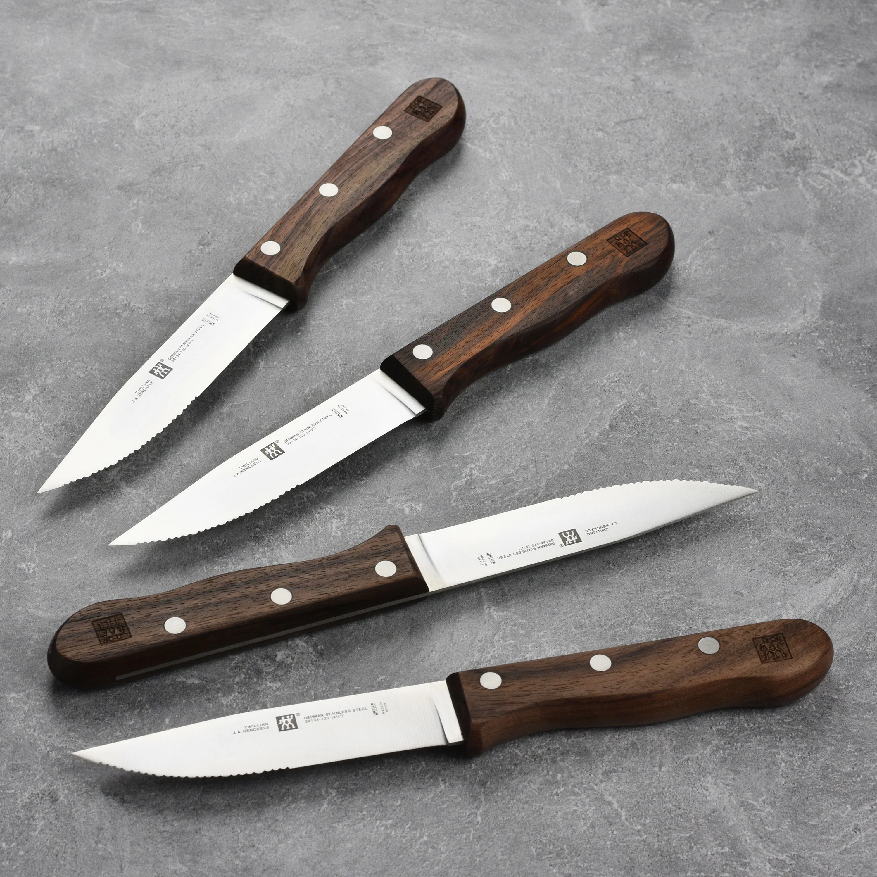 Zwilling 4 Piece Steakhouse Steak Knife Set with Storage Case - Image 2